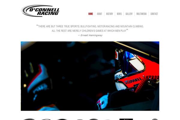 Supernova theme site design template sample