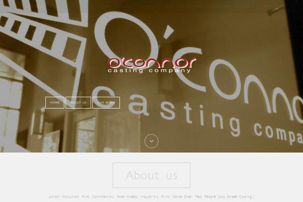 Oconnor theme site design template sample