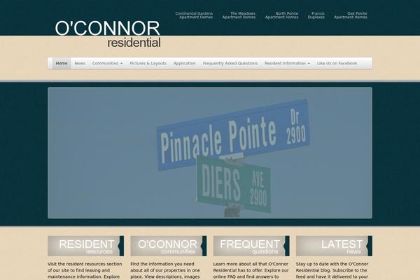 PageLines theme site design template sample