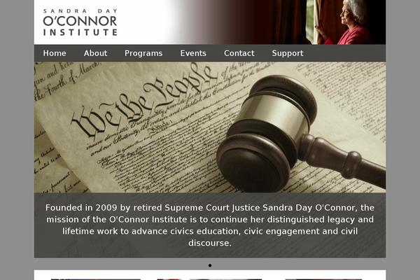 Oci theme site design template sample