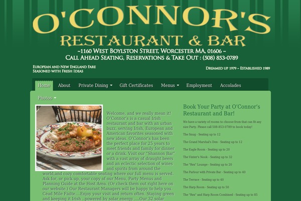 Gourmet theme site design template sample