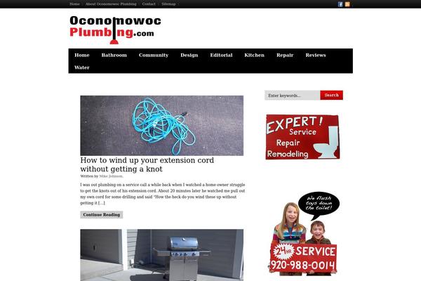 Busy Bee theme site design template sample