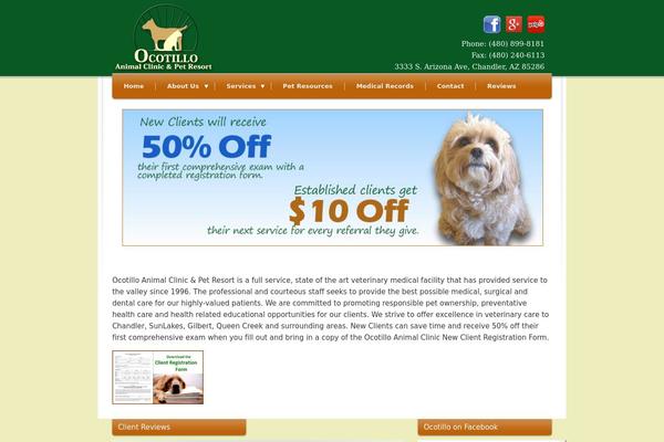 ocotilloanimalclinic.com site used Curo