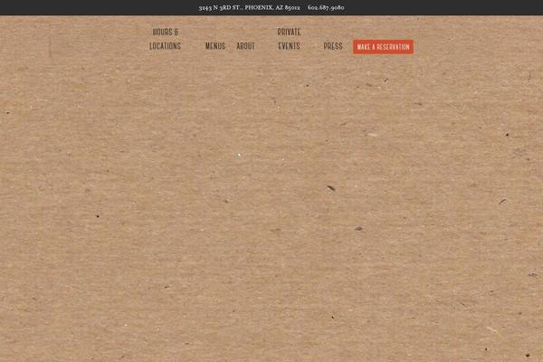 Site using Open Table Widget plugin