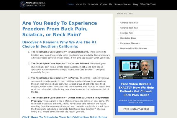 Focusblog theme site design template sample