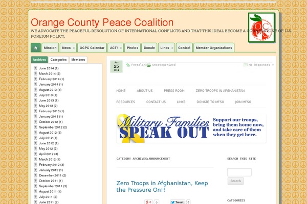 Suffusion theme site design template sample