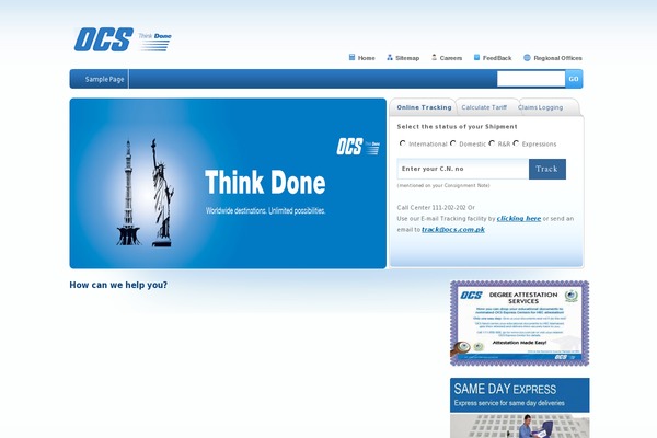 ocs theme websites examples