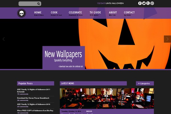 Site using Foobox plugin