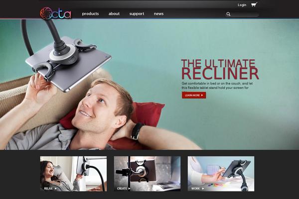 Octa theme site design template sample