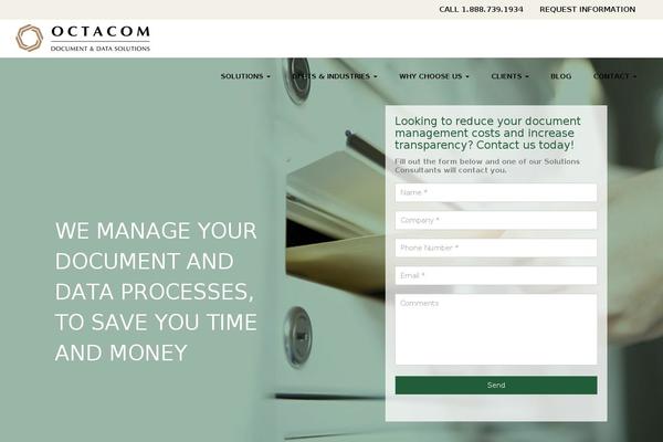 octacom.ca site used Octacom