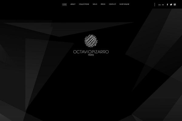Op theme site design template sample
