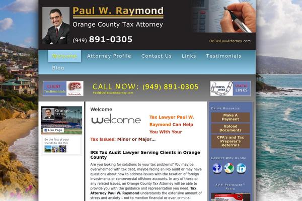 octaxlawattorney.com site used Thesis_185_p