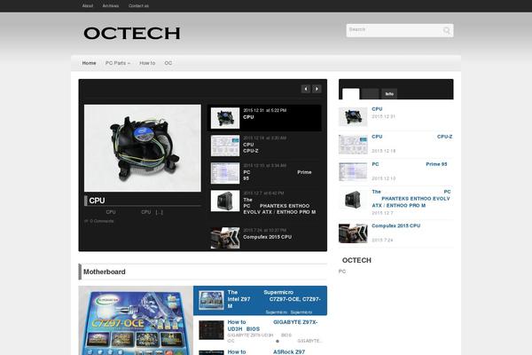octech.jp site used Litepress