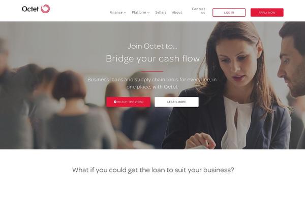 octetfinance.com site used Octet-finance