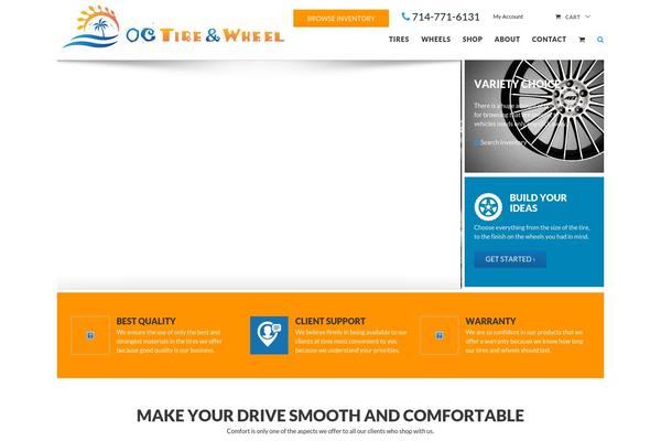 Site using Tiny carousel horizontal slider plus plugin