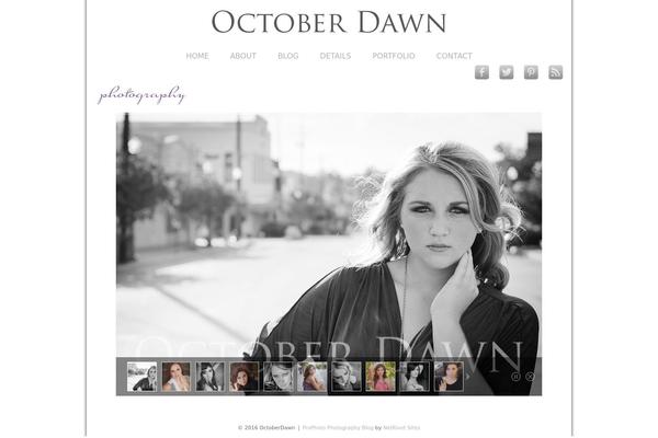 Prophoto4 theme site design template sample