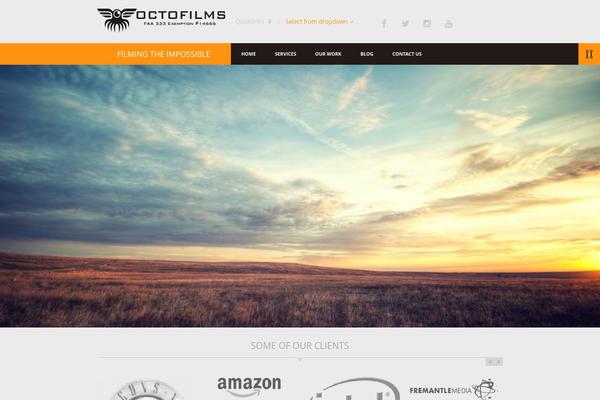Jarvis theme site design template sample