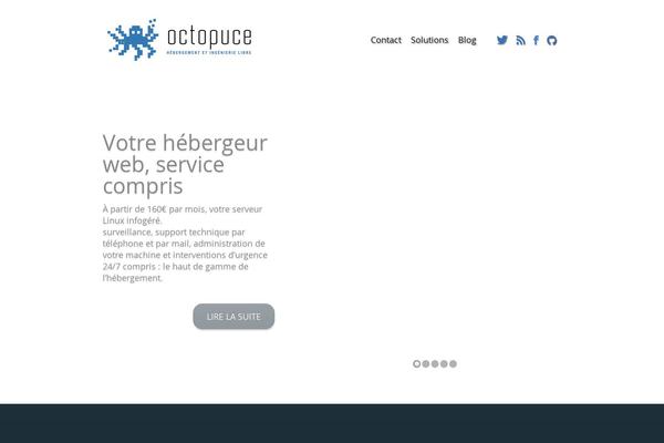 octopuce.fr site used Divi