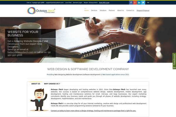 Site using G1-social-icons plugin