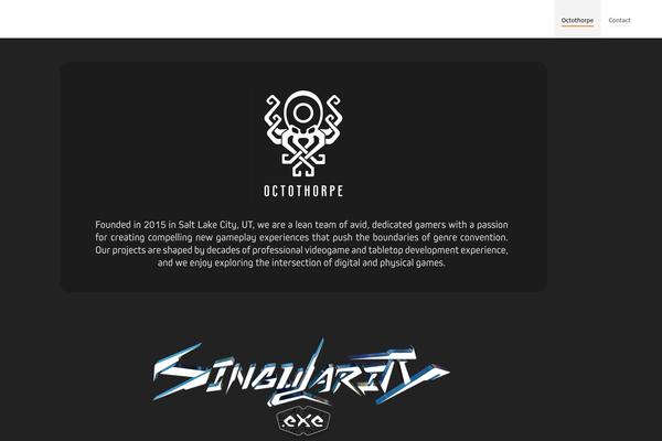 Highend theme site design template sample