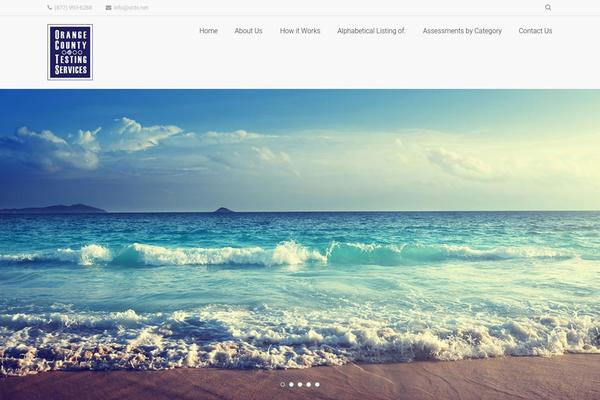 octs.net site used Gt3-wp-groutek