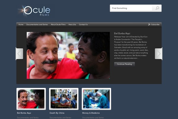 On Demand theme site design template sample