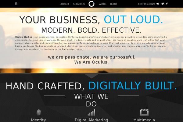 oculusstudios.com site used Oculus2.0