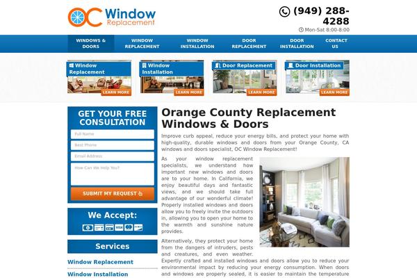 Lead-capture2 theme site design template sample