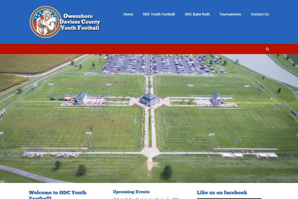 Sport theme site design template sample
