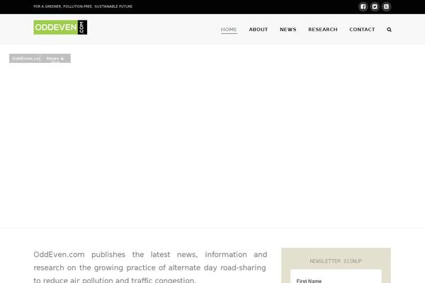 Site using X-email-mailchimp plugin