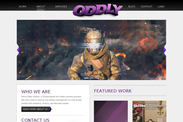 oddlystudios.com site used Oddly