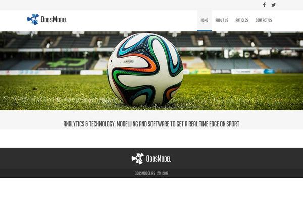 oddsmodel.com site used Oddsmodel