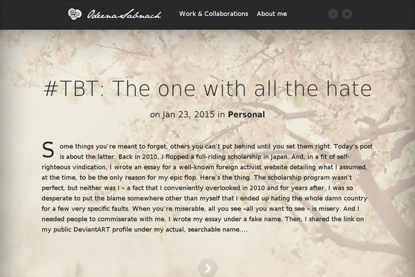 Fable theme site design template sample