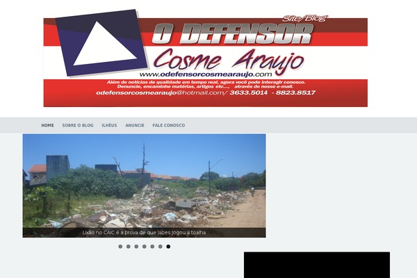 Author theme site design template sample