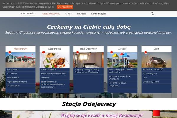 Site using Implied Cookie Consent plugin