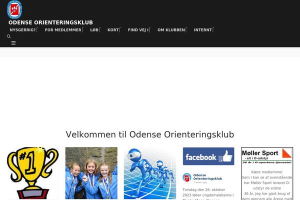 Site using WordPress Event Calendar plugin