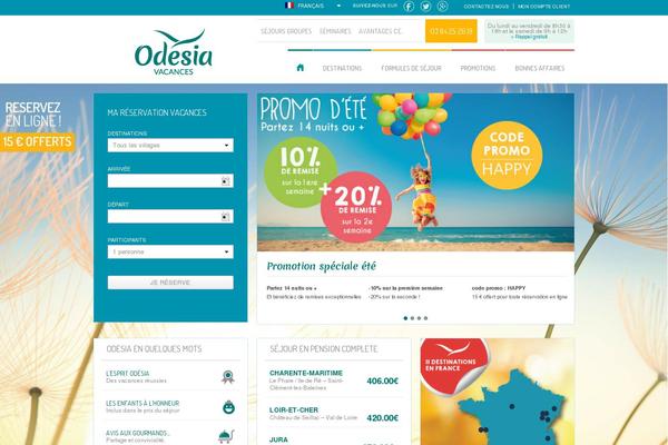 So theme site design template sample