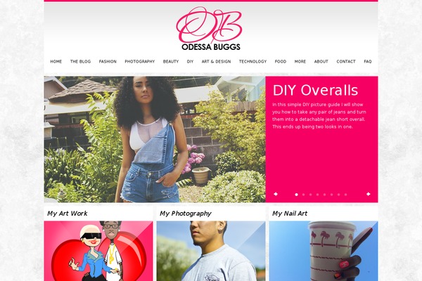 V1 theme site design template sample
