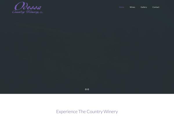odessacountrywinery.com site used Pro-wise-mountain
