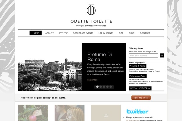 Inspired theme site design template sample