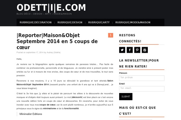 Hiero theme site design template sample