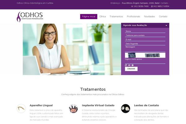 Medical-theme theme site design template sample