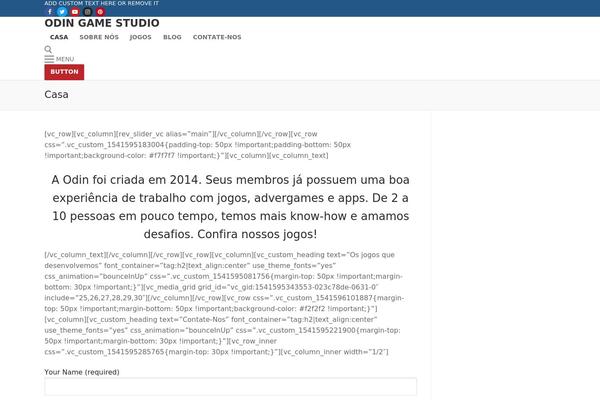 odingamestudio.com.br site used Starter-blog