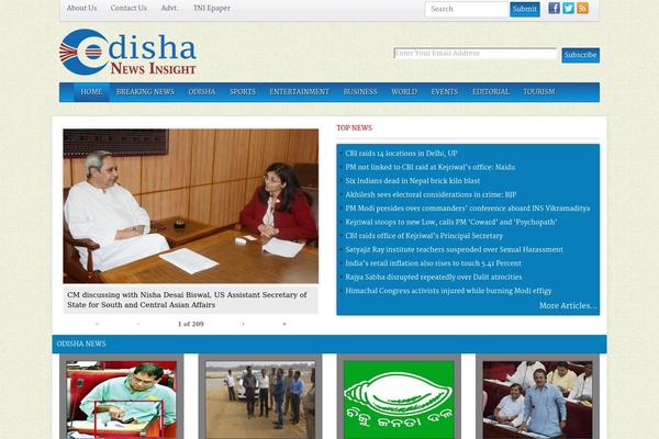 Publisher-child theme site design template sample