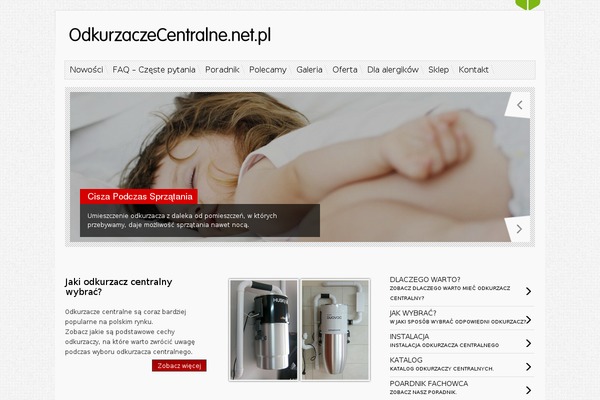 odkurzaczecentralne.net.pl site used Adityarise
