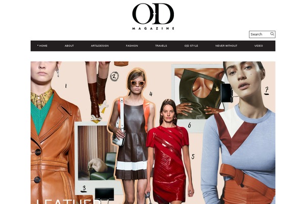 odmagazine.com site used Od-theme