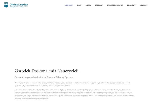 Alloggio theme site design template sample