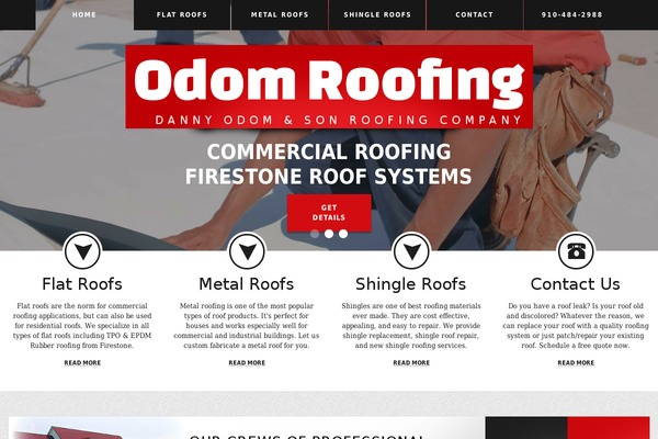 Construction Light theme site design template sample
