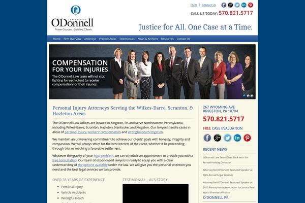 odonnell-law.com site used Odonnell