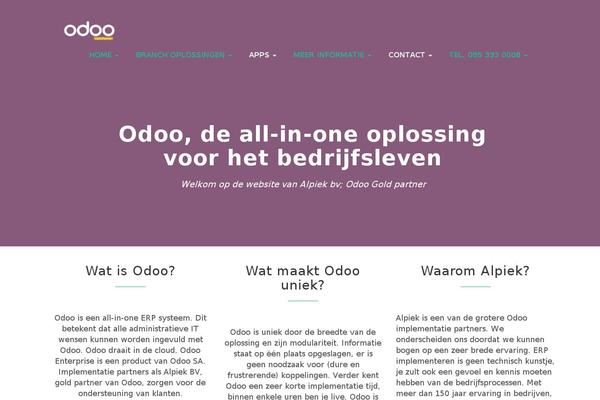Evoke theme site design template sample